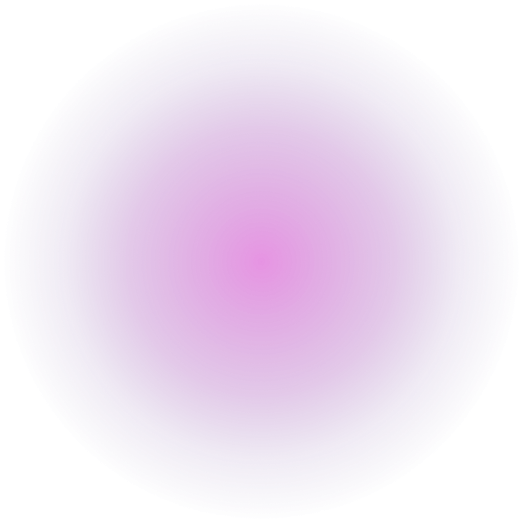 A gradient purple sphere with a dark border on a black background.